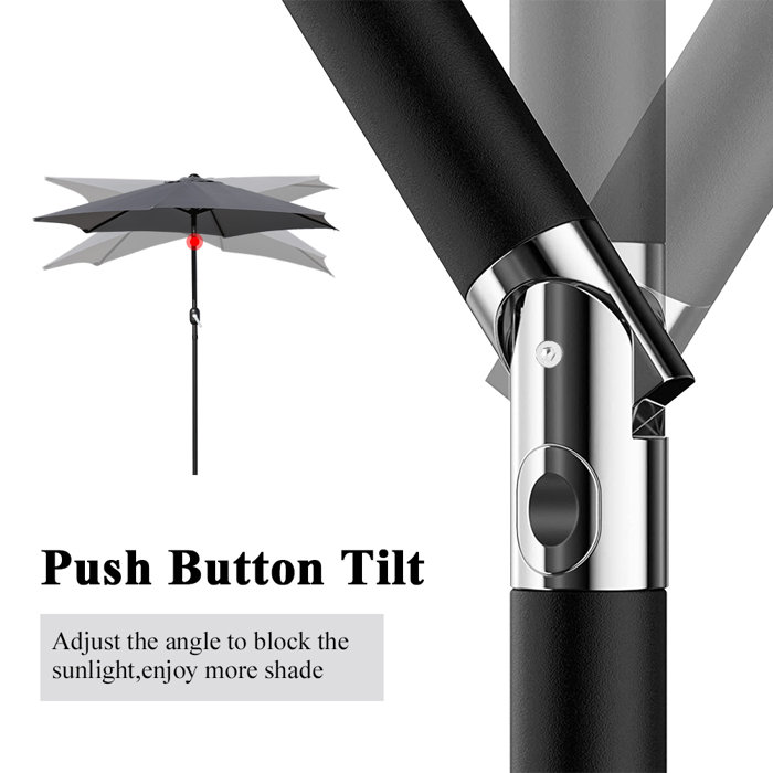 Dakota Fields Anemona 2.5m Garden Parasol & Reviews Wayfair.co.uk